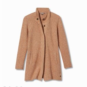 Royal Robbins Women's Frost Snap Cardigan Tunic Length SMALL